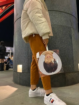 「TOMMY HILFIGER」｜「アイテム（財布/小物）」を使った、ponimuniさん（レディース・164cm）の冬コーディネート