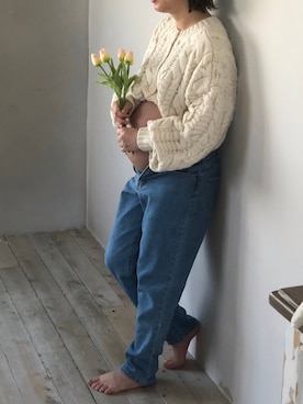 「Isn't She?（イズントシー）のアイテム」を使った、dandanさん（レディース・151cm）の冬コーディネート