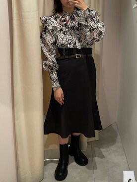 べりこさん（レディース・157cm）の秋コーディネート