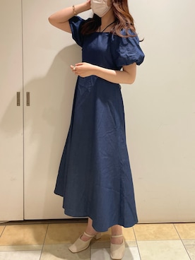 「アイテム（その他シューズ）」を使った、橋本すずかさん（レディース・165cm・20代）の夏コーディネート