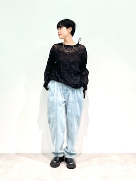 Ayano Satoさん（レディース・158cm）の夏コーディネート
