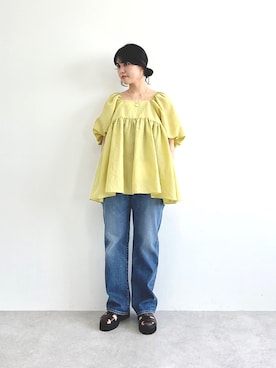 Ayano Satoさん（レディース・158cm）の春コーディネート