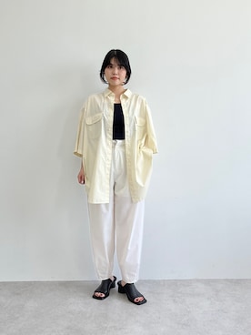 Ayano Satoさん（レディース・158cm）の春コーディネート