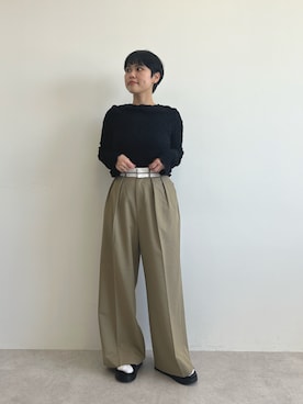 Ayano Satoさん(レディース・158cm)の冬コーディネート