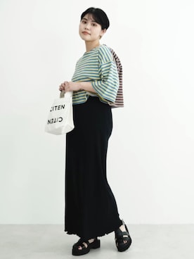 Ayano Satoさん（レディース・158cm）の春コーディネート