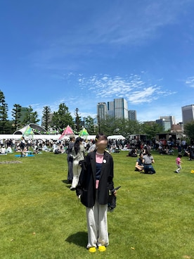 「CAMPER（カンペール）のアイテム」を使った、rrsmkさん（レディース・152cm）の春コーディネート