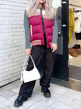 「x-girl_ootd」｜「アイテム（ジャケット/アウター）」を使った、moonlightxxさん（レディース・165cm）の秋コーディネート