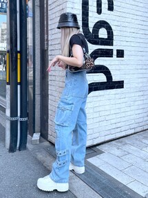 X-girlのアイテムを使った「デニムコーデ」の人気ファッション