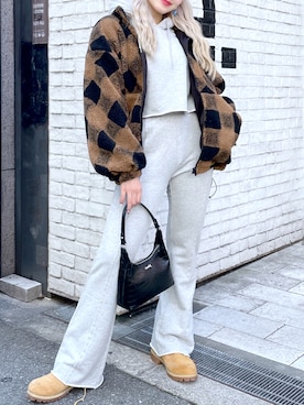 「x-girl_ootd」｜「アイテム（ジャケット/アウター）」を使った、moonlightxxさん（レディース・165cm）の秋コーディネート