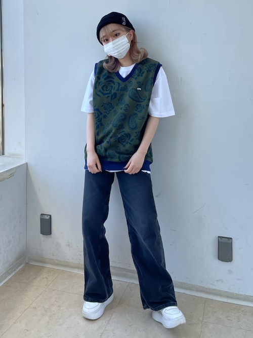 LMCの「【LMC】ROSE PAISLEY SWEAT VEST / エルエムシー ローズ