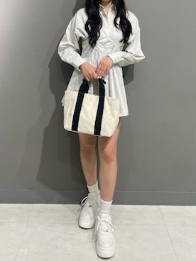 小林　愛さん（レディース・168cm）の春コーディネート