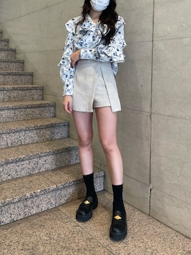 小林　愛さん（レディース・168cm）の春コーディネート