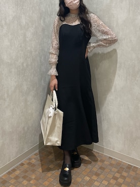 「オタ活」｜小林　愛さん（レディース・168cm）の冬コーディネート