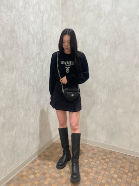 小林 愛さん(レディース・168cm)の冬コーディネート