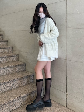 小林　愛さん（レディース・168cm）の冬コーディネート