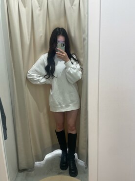 小林　愛さん（レディース・168cm）の冬コーディネート