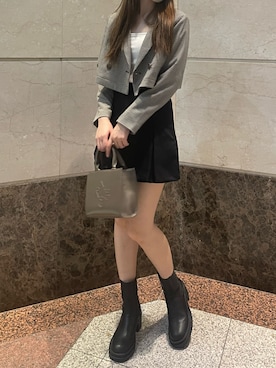 小林　愛さん（レディース・168cm）の秋コーディネート