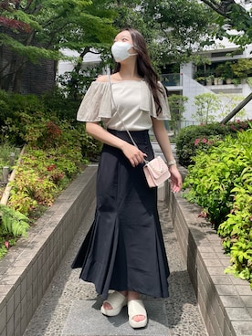 「GWコーデ」｜小林　愛さん（レディース・168cm）の春コーディネート