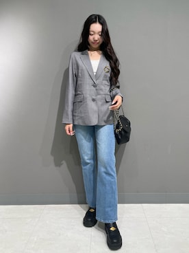 小林 愛さん(レディース・168cm)の春コーディネート