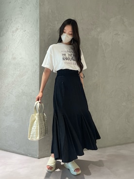 小林　愛さん（レディース・168cm）の夏コーディネート