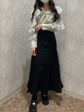 小林　愛さん（レディース・168cm）の冬コーディネート