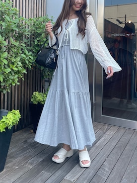 小林　愛さん（レディース・168cm）の夏コーディネート