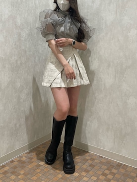 小林 愛さん(レディース・168cm)の春コーディネート