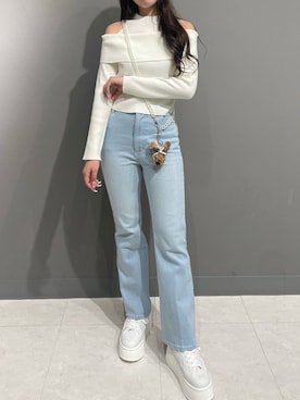 小林　愛さん（レディース・168cm）の春コーディネート