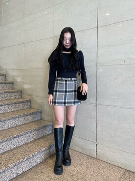 小林 愛さん(レディース・168cm)の冬コーディネート