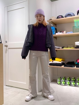 いちこさん（レディース・163cm）の冬コーディネート