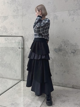「ほめられ本命コーデ」｜kyoko.hさん（レディース・160cm）の冬コーディネート