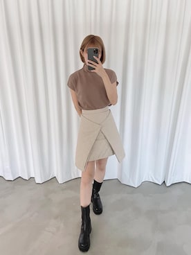 「qumerry.（キュメリ）のアイテム」を使った、kyoko.hさん（レディース・160cm）の夏コーディネート