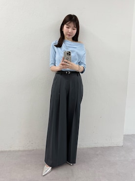 「LOUNGEDRESS（ラウンジドレス）のアイテム」を使った、ldminamimotoさん（骨格ウェーブ・レディース・163cm）の夏コーディネート