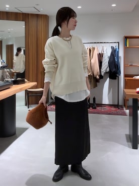 ldminamimotoさん（レディース・163cm）の冬コーディネート