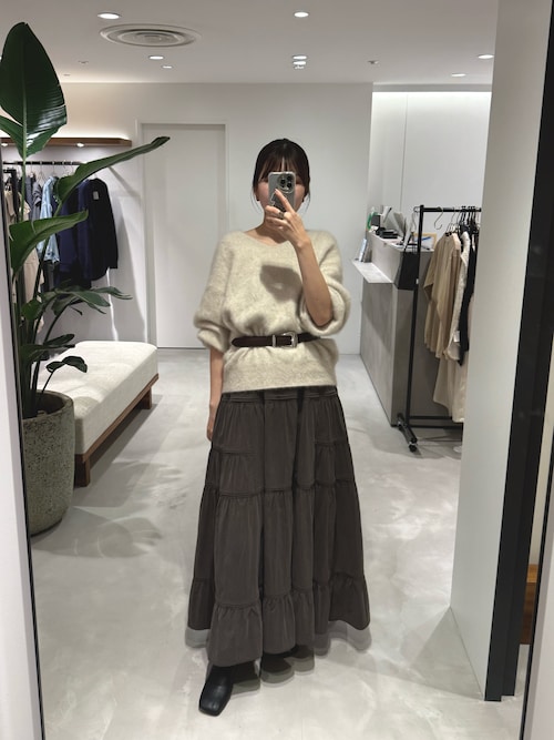 FURカシミヤVニット（ニット/セーター）｜LOUNGEDRESS（ラウンジ