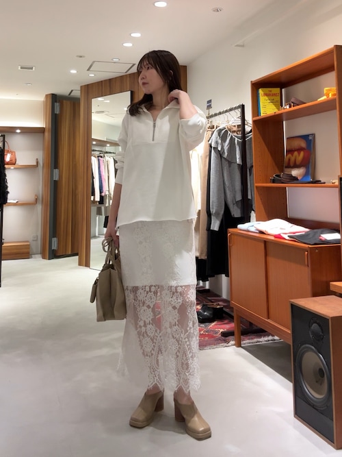 セール】ハーフZIPプルオーバー（スウェット）｜LOUNGEDRESS（ラウンジ