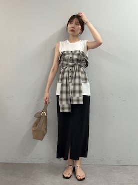 ldminamimotoさん（レディース・163cm）の夏コーディネート