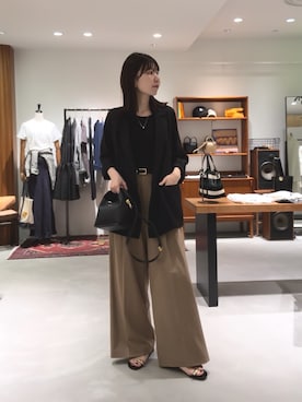 「LOUNGEDRESS（ラウンジドレス）のアイテム（ジャケット/アウター）」を使った、ldminamimotoさん（レディース・163cm）の夏コーディネート
