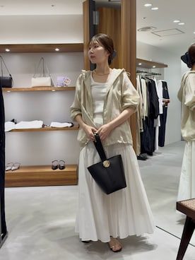 「LOUNGEDRESS（ラウンジドレス）のアイテム」を使った、ldminamimotoさん（骨格ウェーブ・レディース・163cm）の春コーディネート