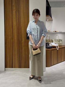 「LOUNGEDRESS（ラウンジドレス）のアイテム」を使った、ldminamimotoさん（骨格ウェーブ・レディース・163cm）の春コーディネート