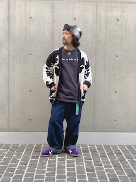 「Johnbull Private labo（ジョンブルプライベートラボ）のアイテム」を使った、atsy6969さん（メンズ・161cm）の冬コーディネート