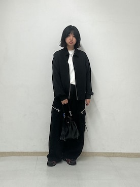 「tk.TAKEO KIKUCHI（ティーケータケオキクチ）のアイテム（トップス）」を使った、MANAさん（レディース・164cm）の秋コーディネート