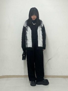 「tk.TAKEO KIKUCHI（ティーケータケオキクチ）のアイテム（その他パンツ）」を使った、MANAさん（レディース・164cm）の秋コーディネート