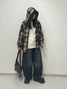 「tk.TAKEO KIKUCHI」｜MANAさん（レディース・164cm）の秋コーディネート