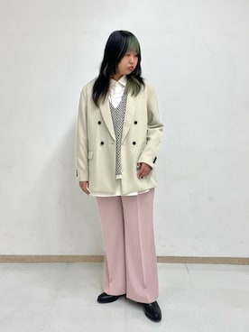 MANAさん（レディース・162cm）の春コーディネート