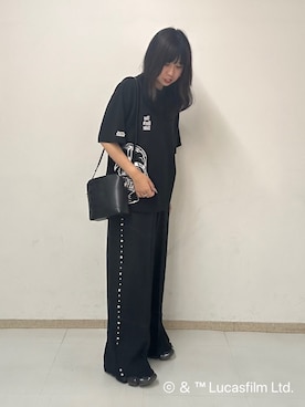 「tk.TAKEO KIKUCHI」｜MANAさん（レディース・164cm）の夏コーディネート