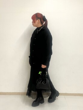 MANAさん（レディース・163cm）の冬コーディネート