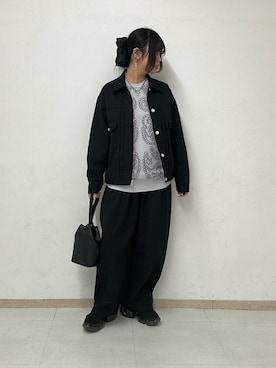 「tk.TAKEO KIKUCHI（ティーケータケオキクチ）のアイテム」を使った、MANAさん（レディース・164cm）の冬コーディネート