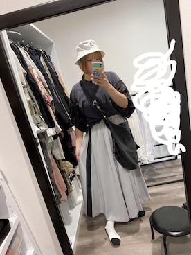 「URBAN RESEARCH（アーバンリサーチ）のアイテム」を使った、M Kさん（レディース・171cm・40代）の夏コーディネート