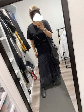 「アイテム（ピアス（両耳用））」を使った、M Kさん（レディース・171cm・40代）の秋コーディネート
